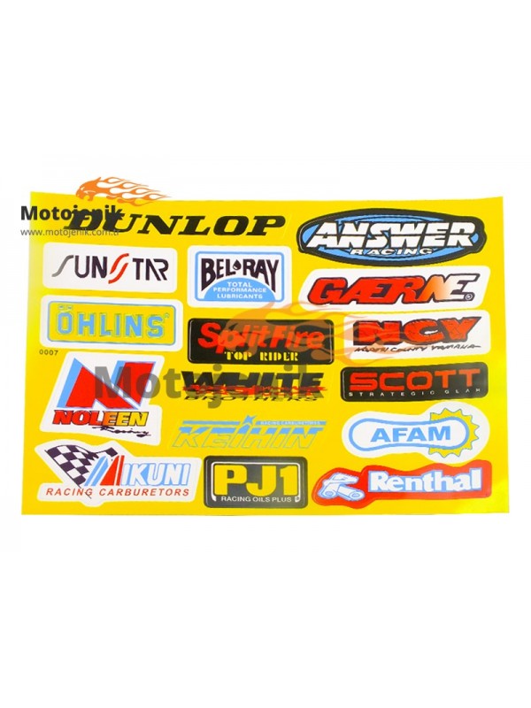 Motosiklet Logo Sticker